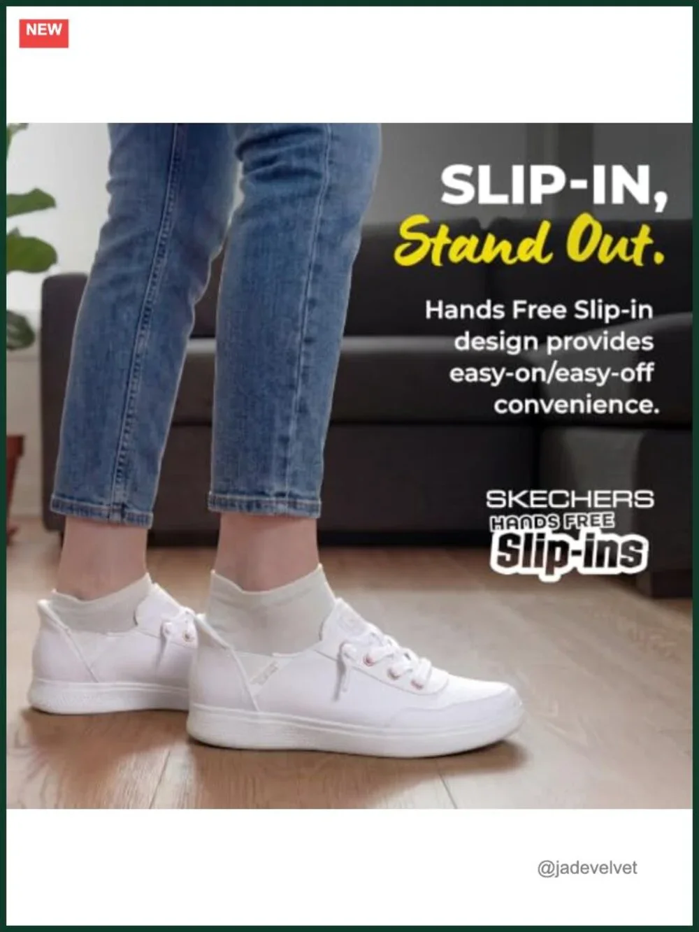 Skechers BOBS Slip-On Canvas Fashion Sneakers with Memory Foam, Heel Pillow,